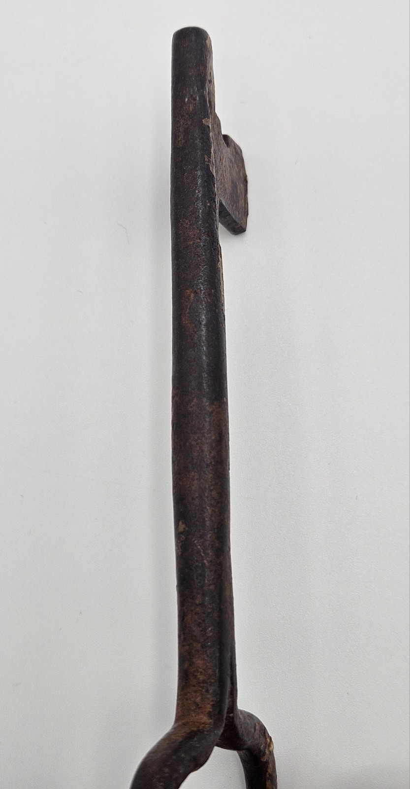 Antique Iron Chamber Door Skeleton Key Lock Deadbolt – Large 5.5” Long Cast Iron