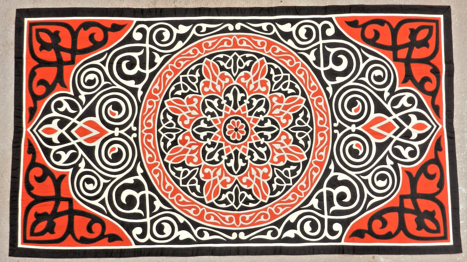 Vintage Mandala Lotus Flower Wall Hanging Tapestry Geometric