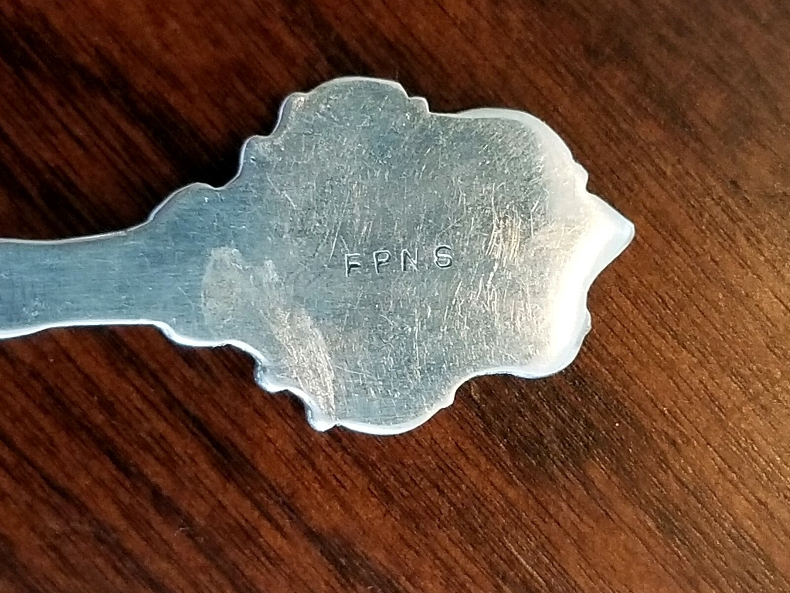 ANTIQUE COLLECTIBLE SOUVENIR SPOON F.P.N.S. JOHANNESBURG RARE