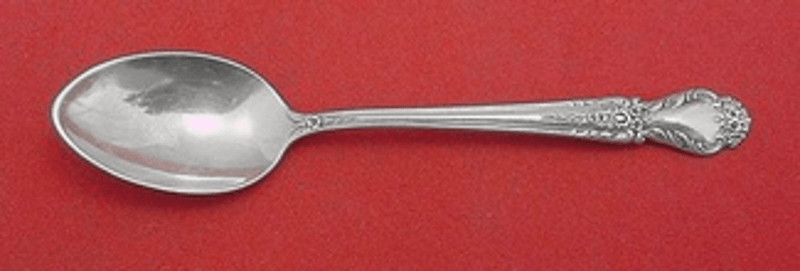 Brocade by International Sterling Silver Demitasse Spoon 4 1/4″ Vintage
