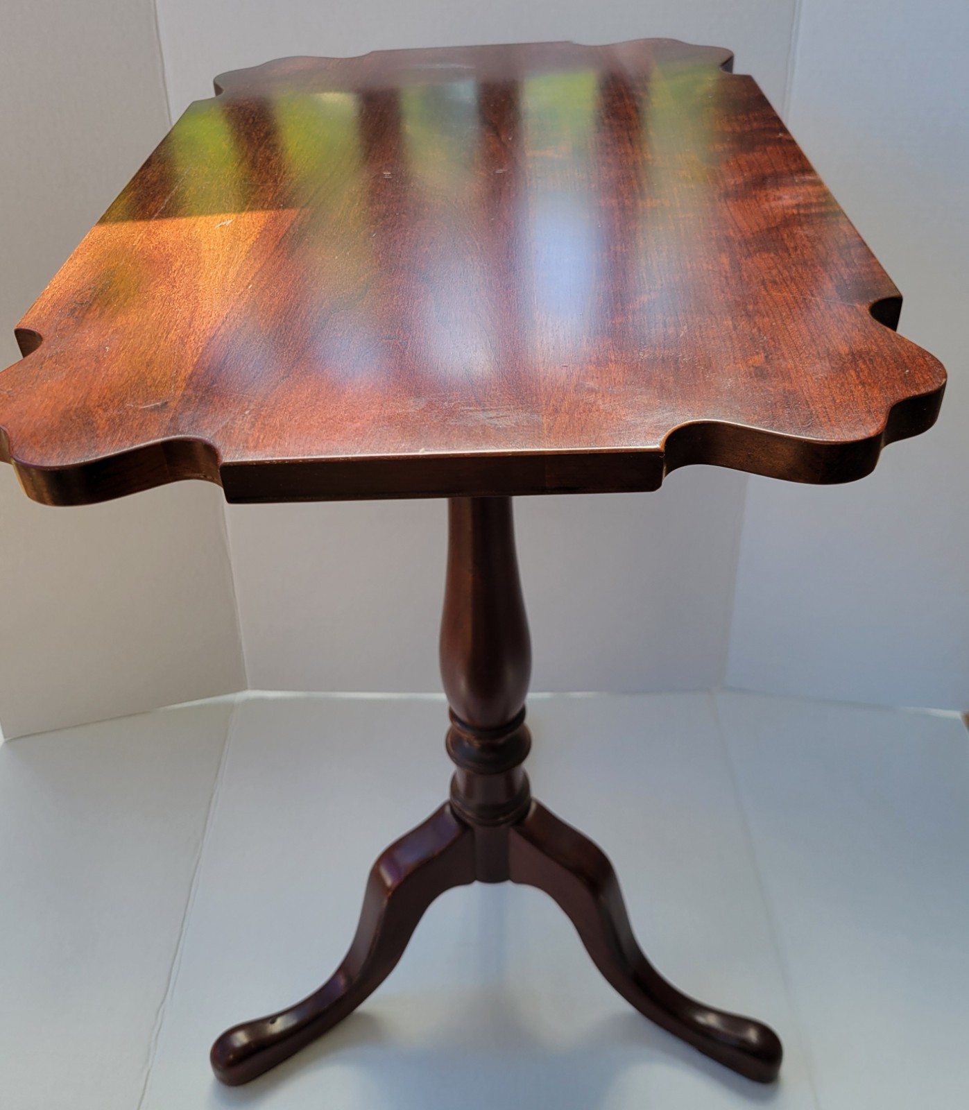 Pennsylvania House Tilt-Top Candlestand Cherry Wood Table RARE Very Good Cond.