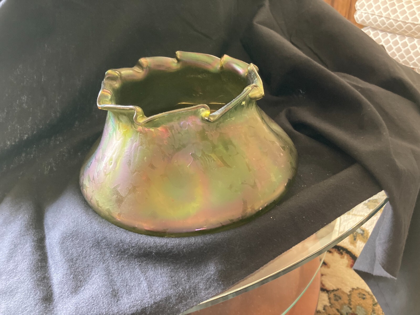Antique Fluted Bowl