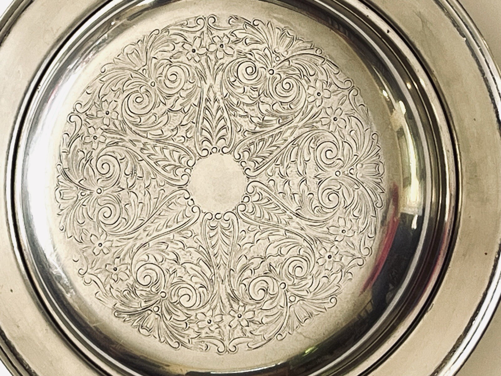 Vintage Keystoneware Silver Plated Dish Bowl Over Copper. W Etched Lid + Extra