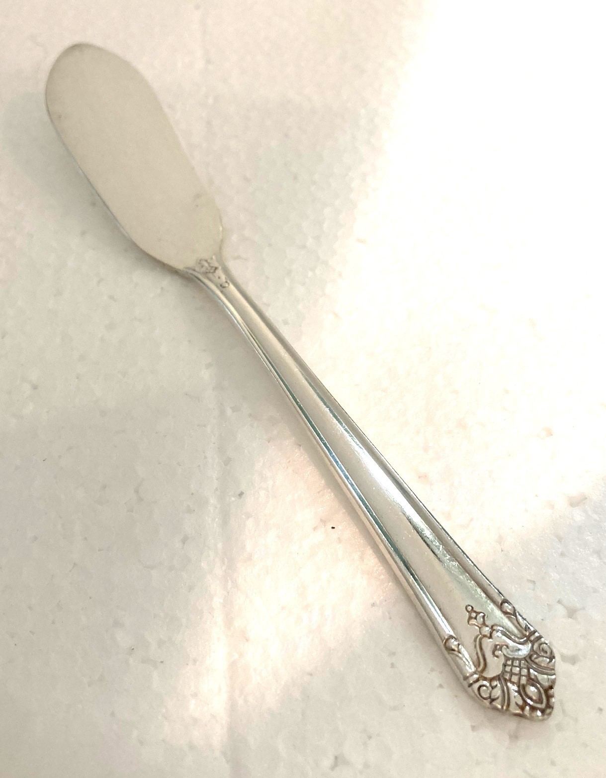 Roger Brothers 1847 Her Majesty Master Butter Spreader Knife NICE!