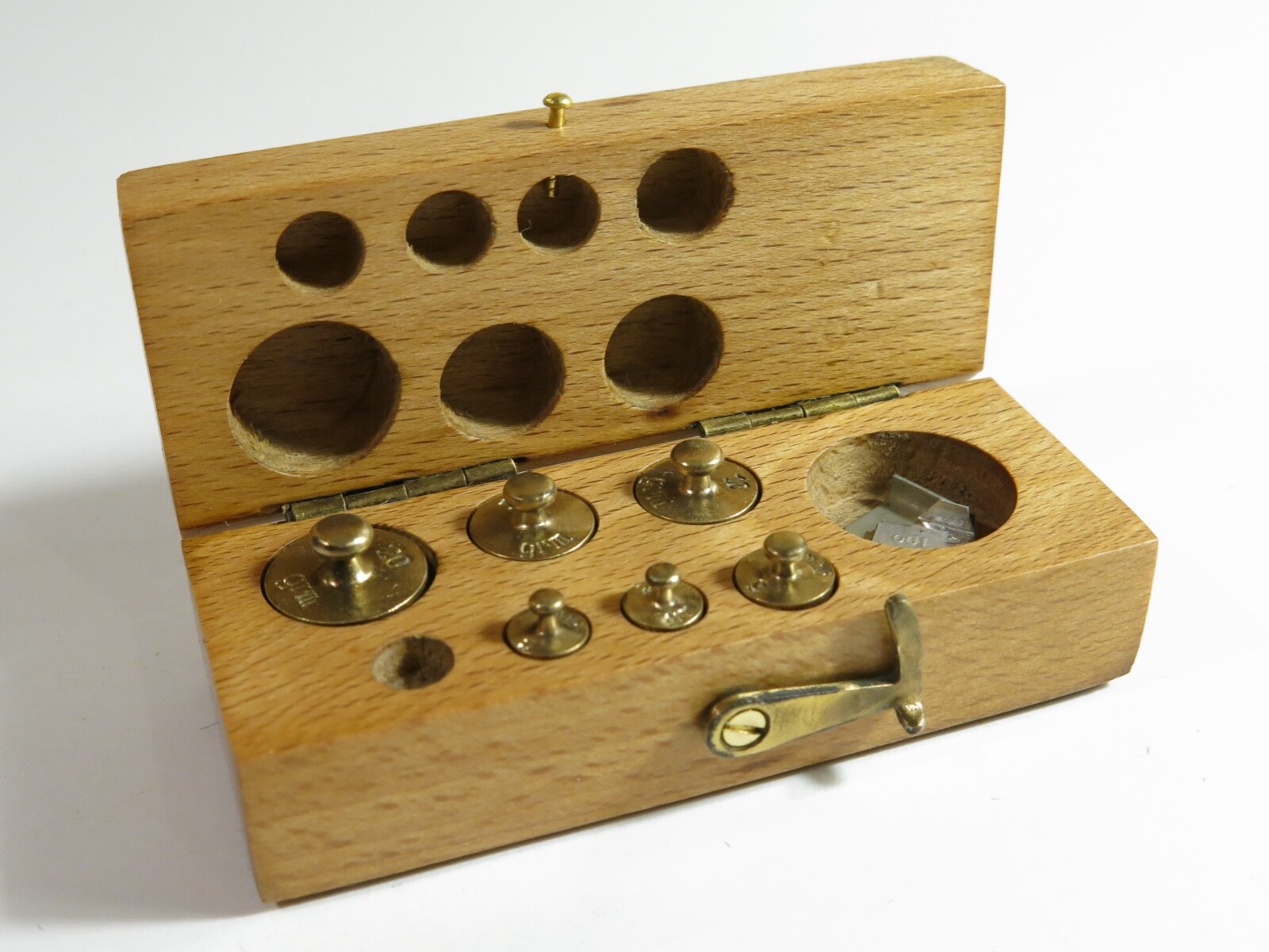 Antique Fisher Scientific Co. Laboratory/Apothecary Metric Weight Set