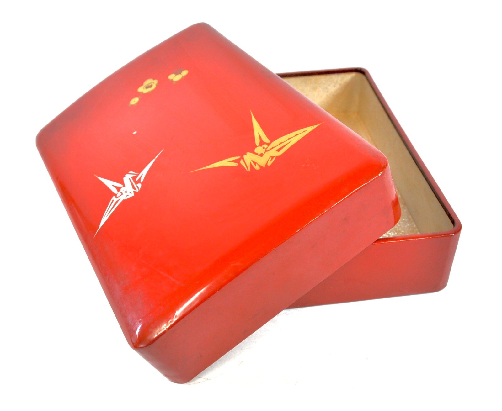 1940-1960 Vintage Japan lacquered accessory case W12”×D9”×H4” in
