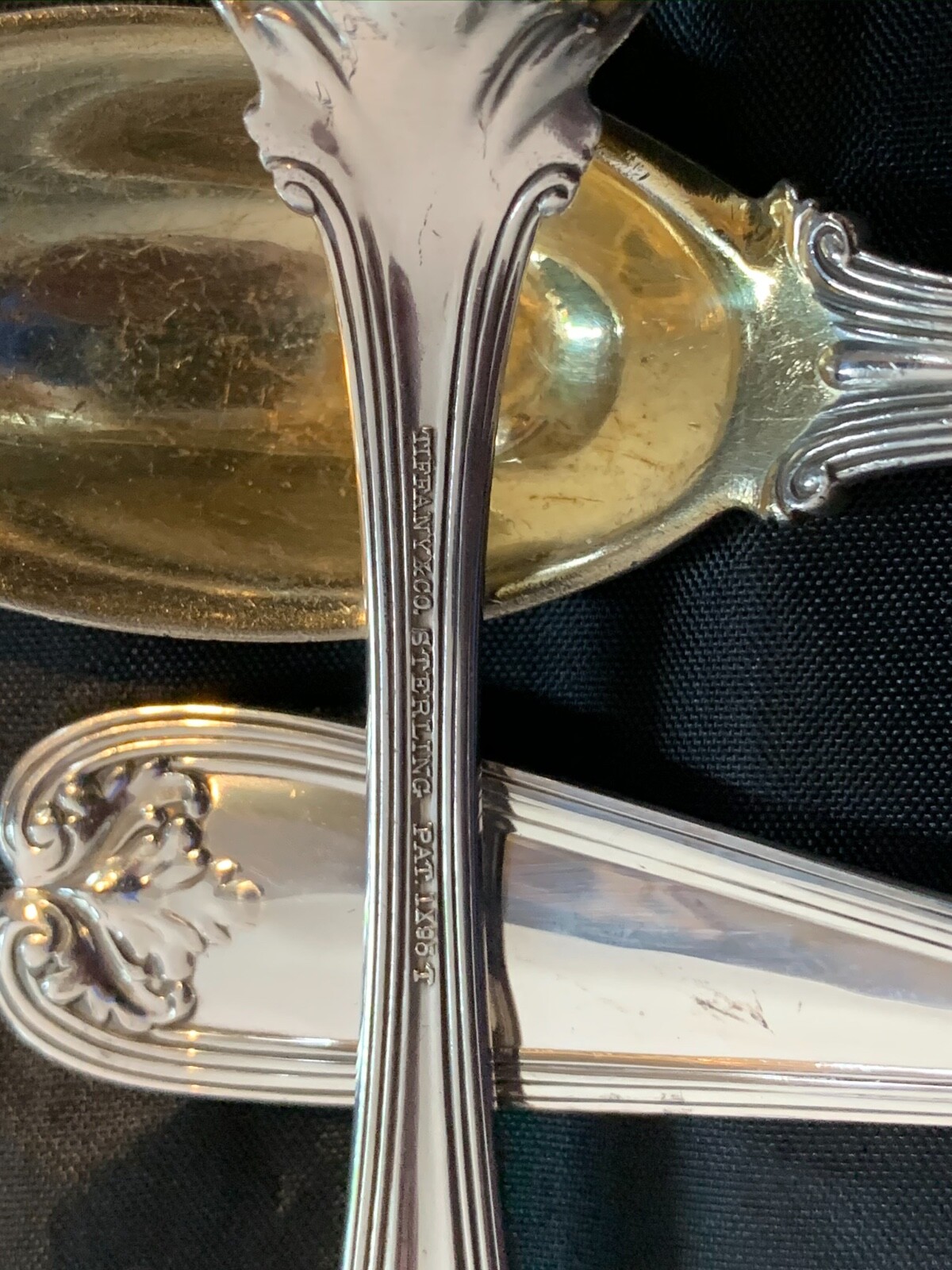 1 COLONIAL by Tiffany & Co. Sterling Silver GRAPEFRUIT SPOONS 6 AV. PRICE EACH