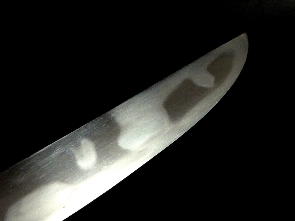 TANTO 短刀 “ Mumei ” 無銘 Japanese Sword 27.4 cm Antique 刀 Samurai Red Rare Koshirae