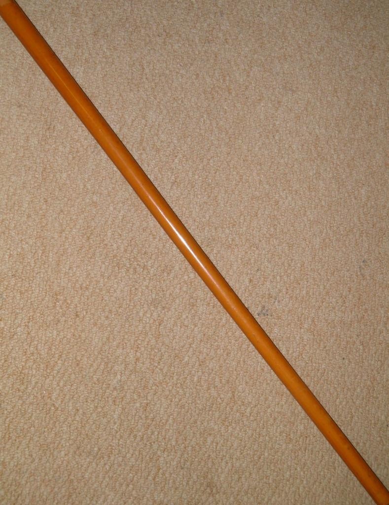Antique Brigg Malacca Walking Stick / Cane – Bovine Horn Ferrule 88cm Long