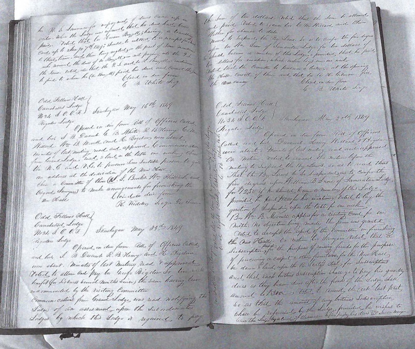 Skowhegan Odd Fellows: Fugitive Slave Law, Texas, Gold Rush, Cuba Annexation