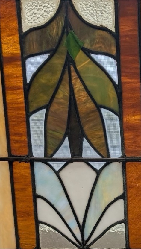 AG1088 Antique c1915 Craftsman Era Church Windows Ravenswood Chicago Mint