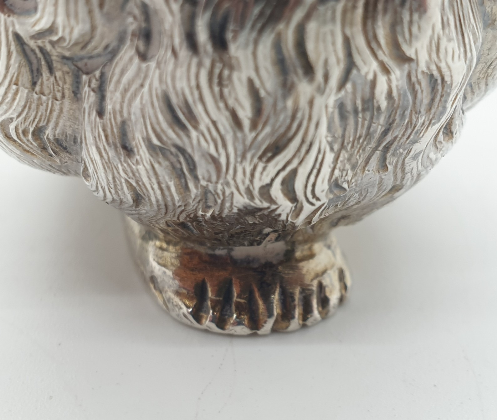 Victorian Sterling Silver Chick Pepper Pounce Pot by Thomas Johnson II 1882