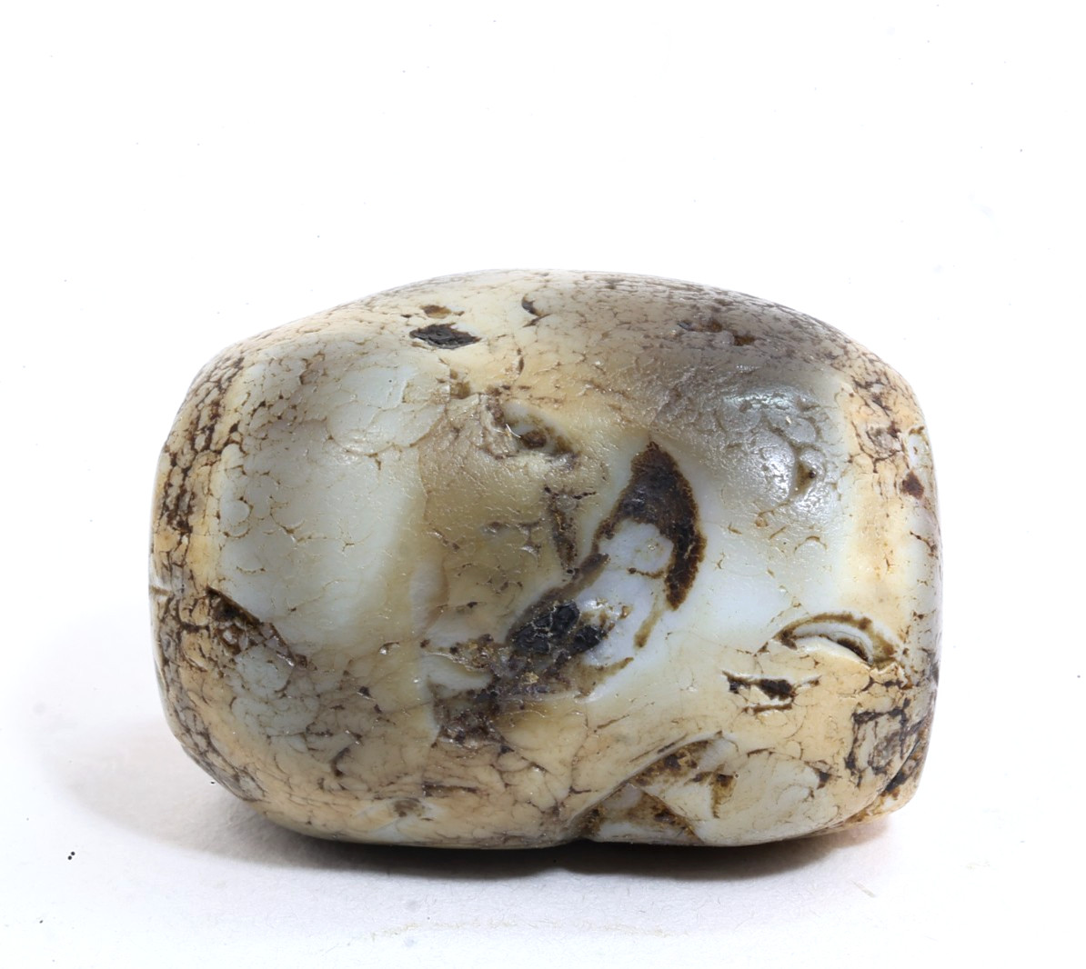 Extremely Rare 500 BCE Tibetan Longevity Dzi Bead | Ancient Totem Amulet