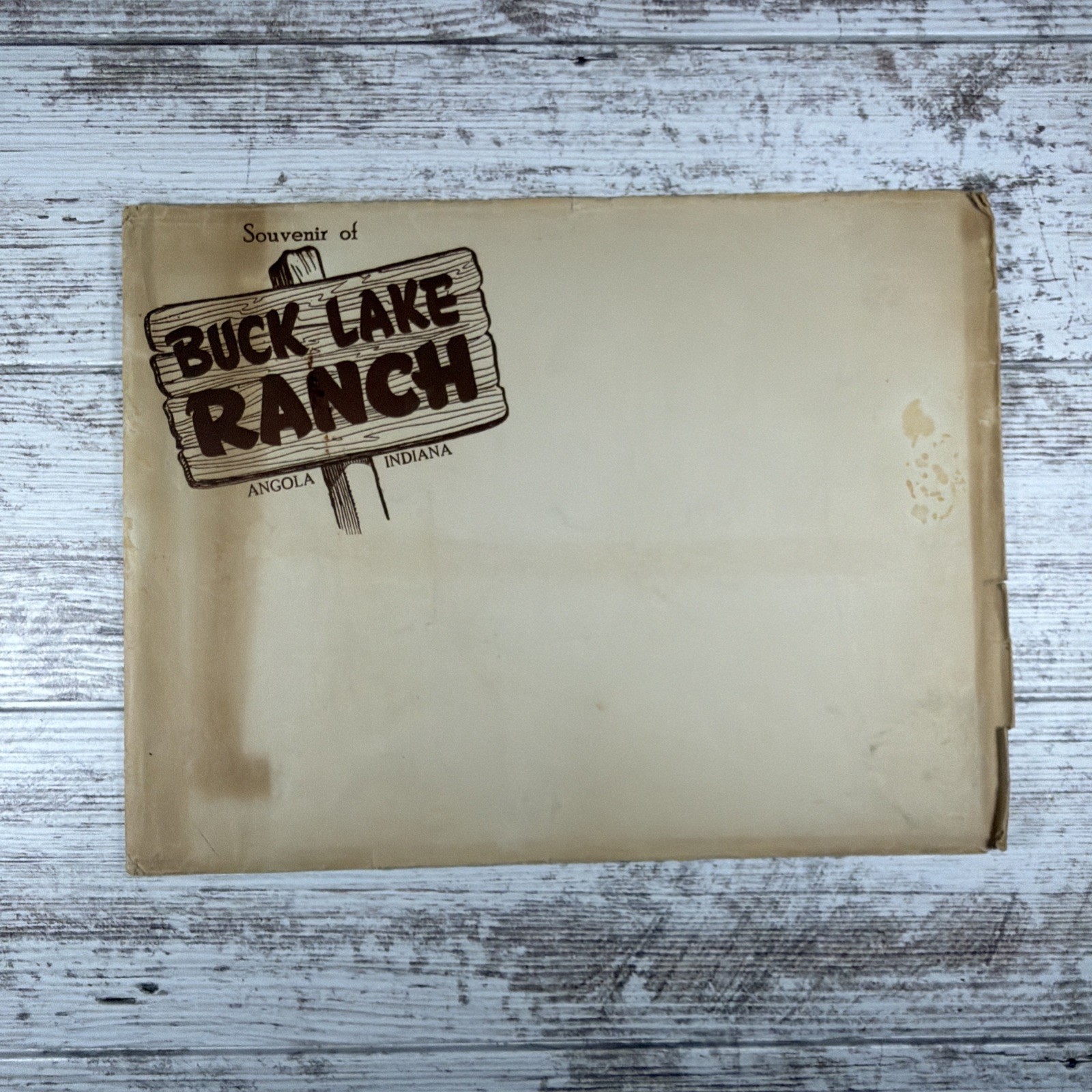 Buck Lake Ranch Souvenir Photo Album (1948) Signed by Eleanor & Harry Smythe