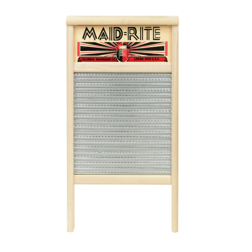 Maid-Rite 2072 Family Size Columbus Washboard 12-7/16 x 23-3/4 in.