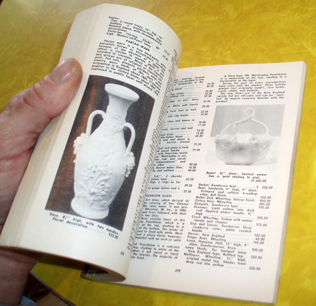 VINTAGE 1965 WARMAN’S 8TH ANTIQUES BOOK COLLECTORS 1960 ‘S PRICES