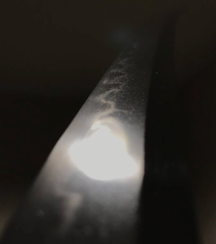Katana 刀 “ Kanemitsu ” 法光 Japanese Sword 65.4 cm 25.75 in Antique Shirasaya 日本刀