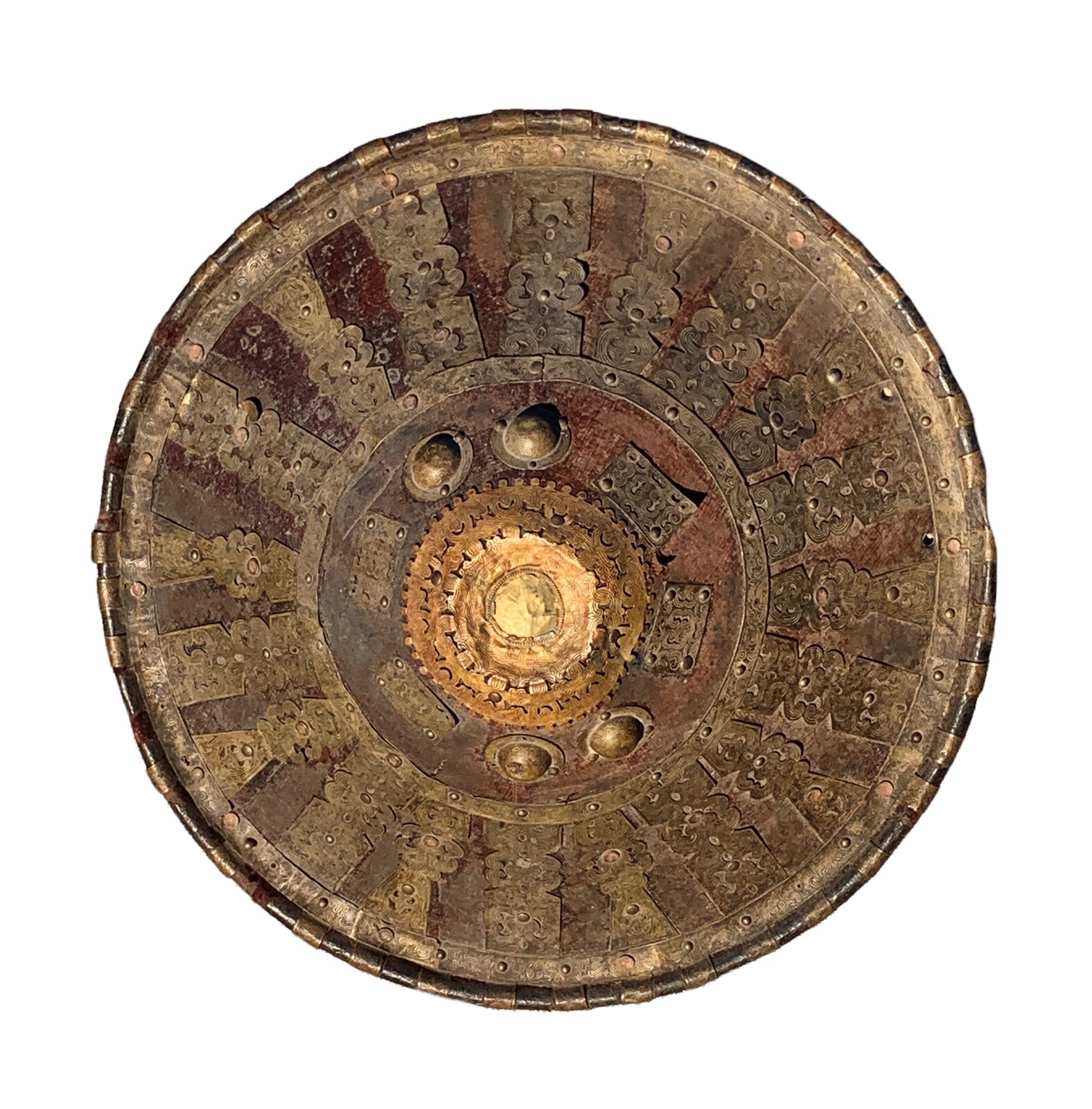 Antique Ethiopian Amhara Shield ~ late 19th to early 20th century