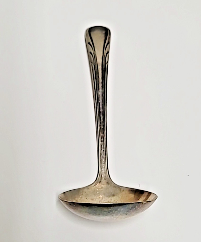 Vintage Argyle Cream Ladle International Silver Co Silver Plate 1930’s
