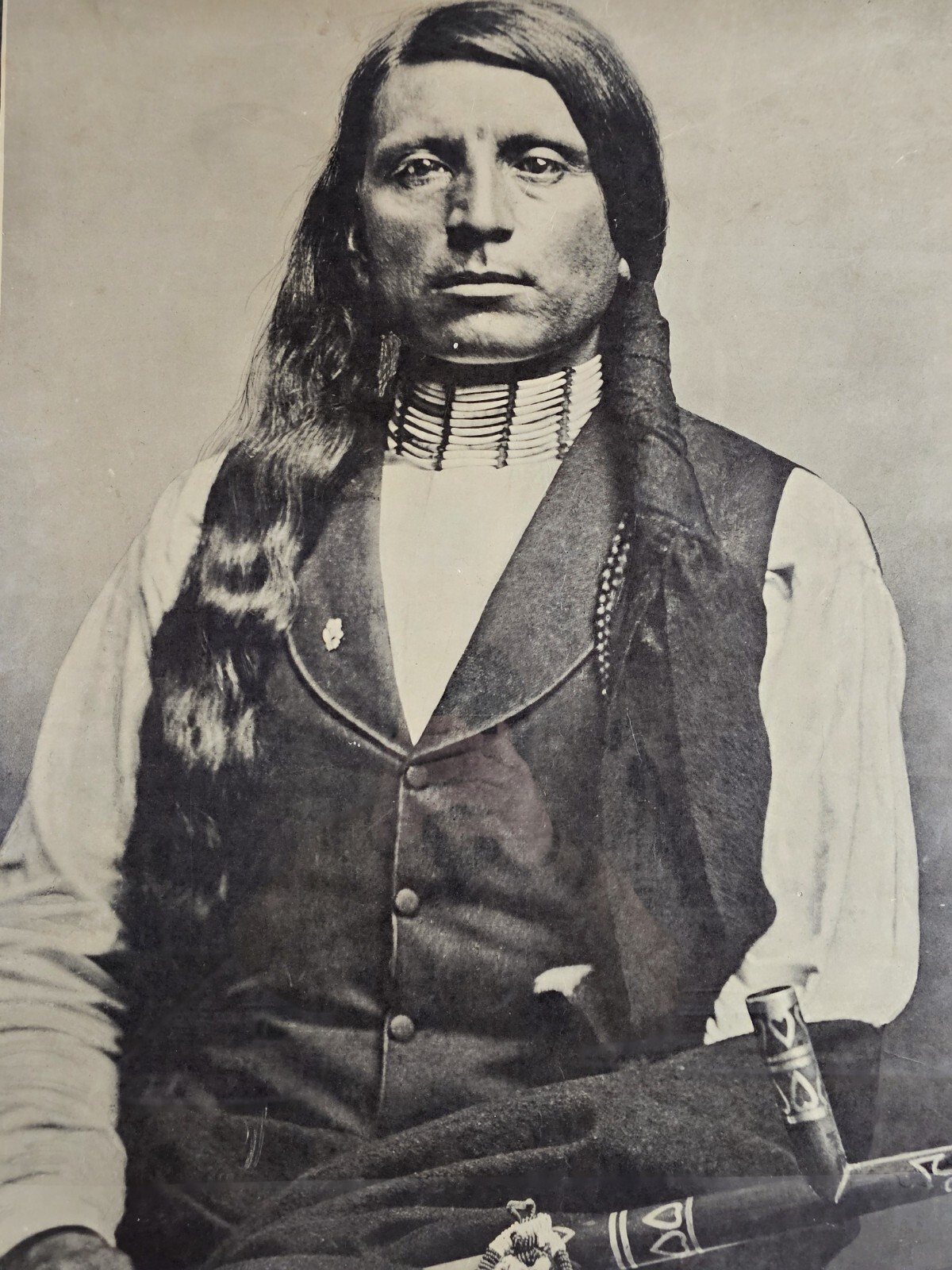 Rare Vintage Antique United Native Americans Poster 35×23 Oglala Dakota