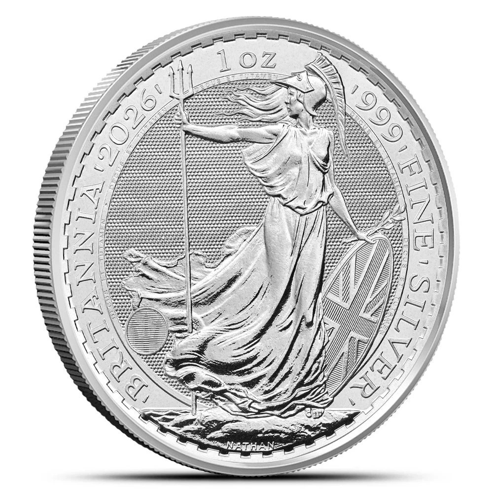 2026 – British SiIver Britannia 1 oz .999 Fine SiIver C0in BU – IN STOCK!!
