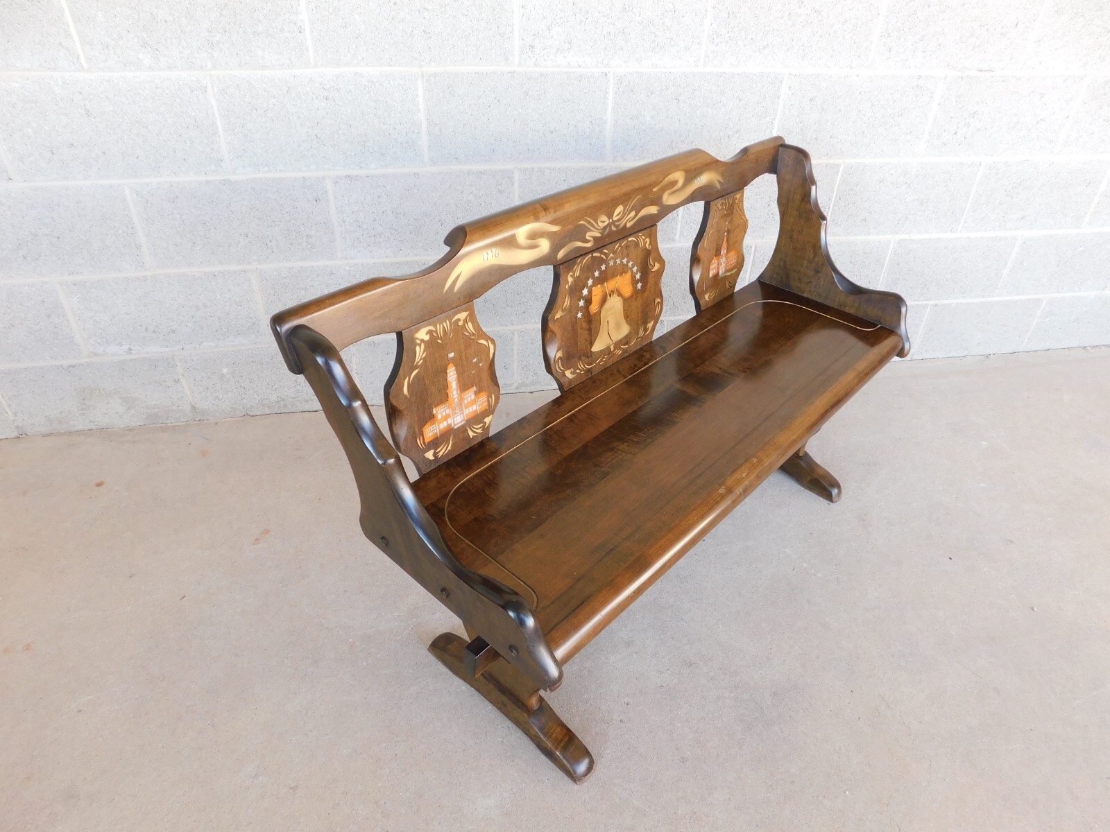 Bicentennial Anniversary Bench by Standard Chair of Gardner Inc.