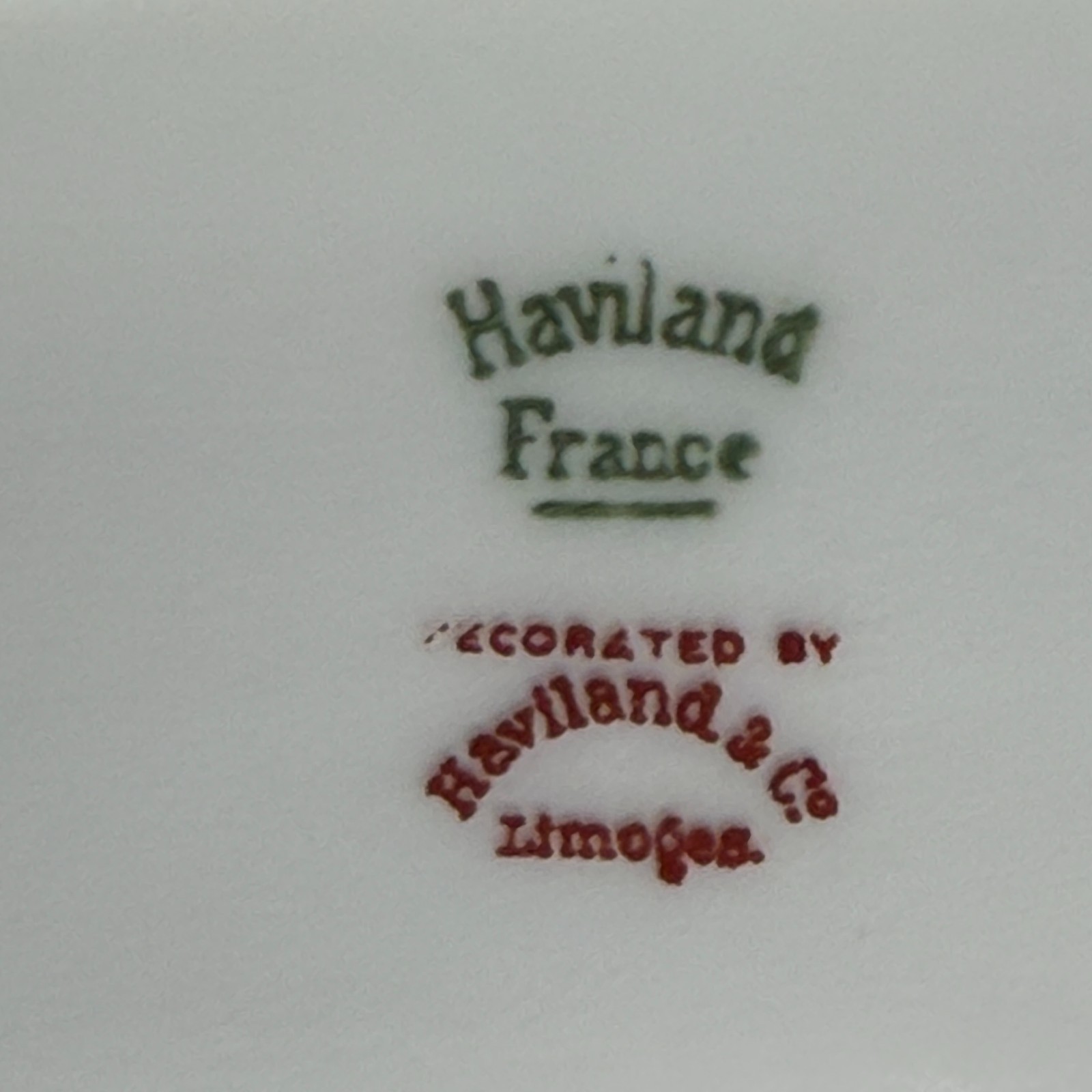 Antique Haviland Limoges France Serving Set Trio, Gold Rim Porcelain – PRISTINE!