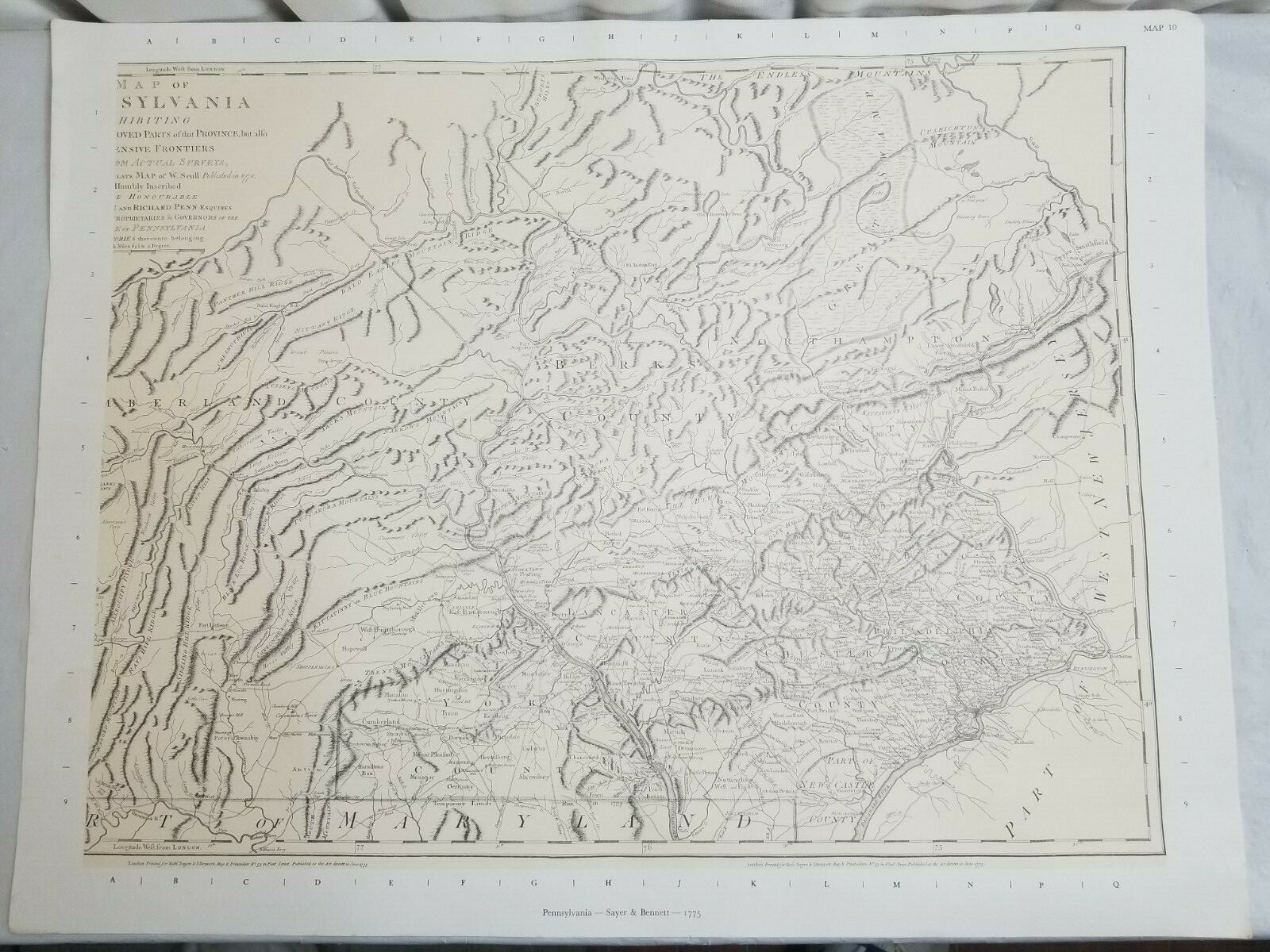 1972 US Navy 18″ x 23″ American Revolution Map of 18th Century Maps & Charts #10