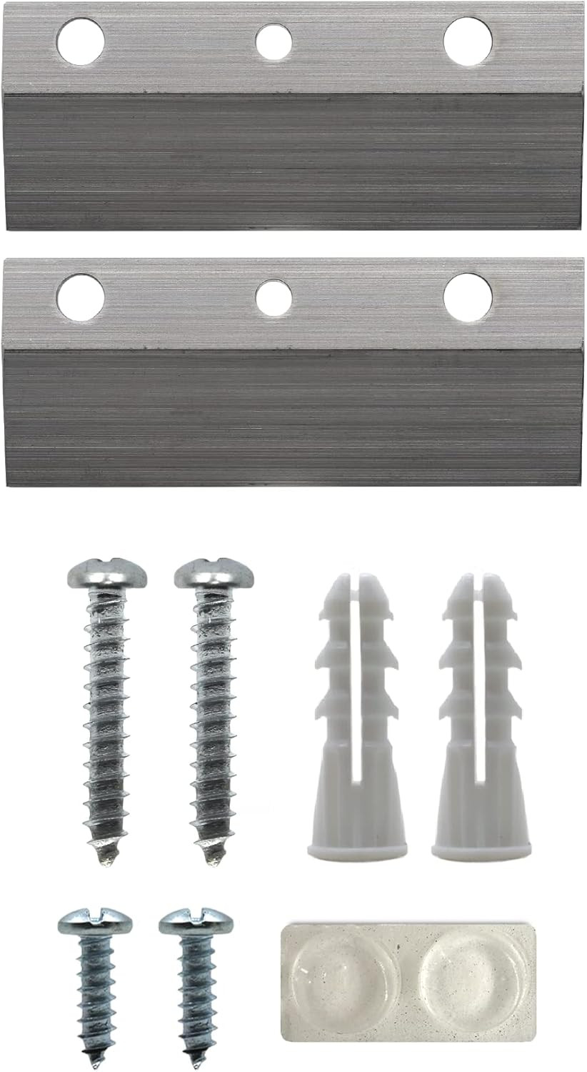 French Cleats 3-Inch Mounting Hardware – Supports 15 lbs – 3 Pairs of Small Clea