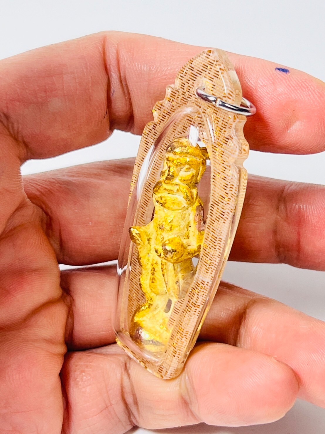 Laos Hermit Gold Leklai Buffalo Mountain Cave Love sex wealth attraction Amulet