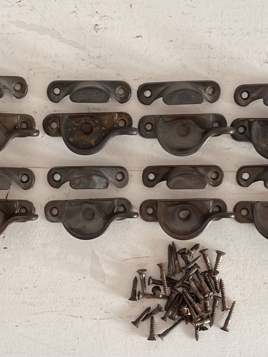 10 Antique Window Sash Locks Includes Screws From 1910 House