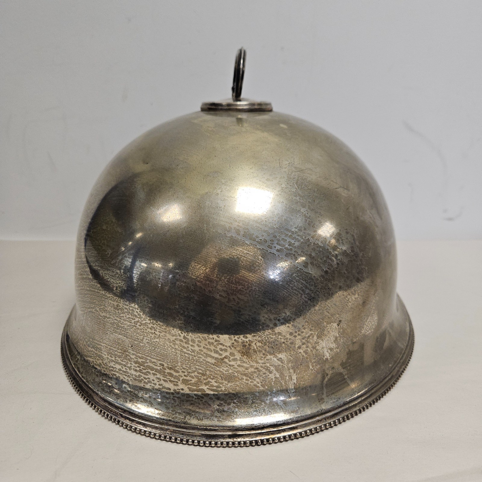 Antique Oval Serving / Meat Dome Walker and Hall Sheffield