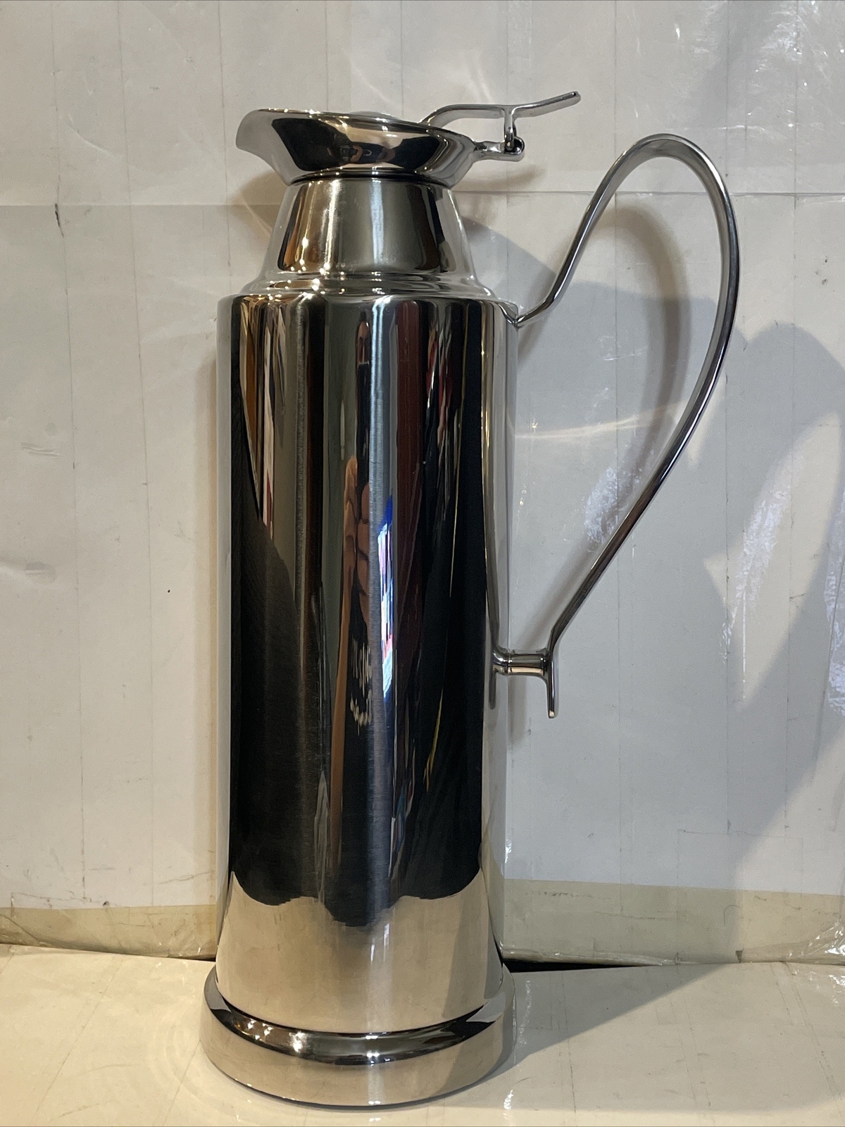D. W. Haber And Son NY. Banquet Coffee/Creamer Thermos Stainless Steel 48 oz
