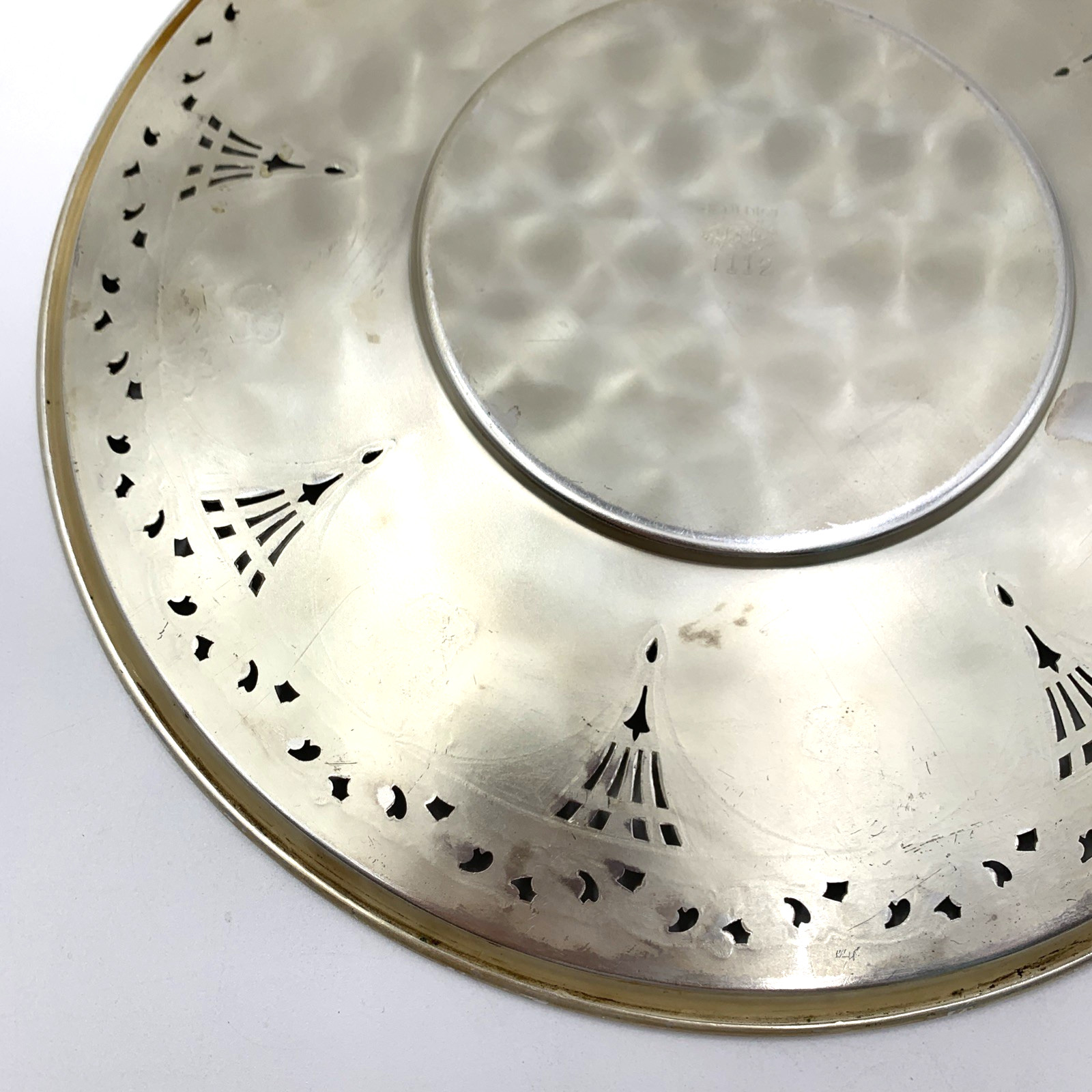 Vintage Benedict 10″ Silver Plate Serving Plate UNDERPLATE Made in the USA #1112