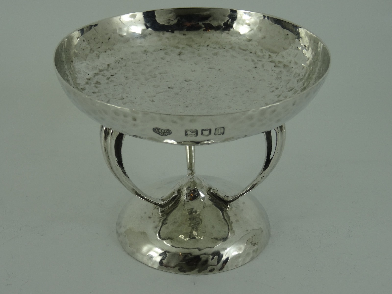 SOLID STERLING SILVER LOVELY EDWARD VII ARTS & CRAFTS BOWLS LONDON 1906 173G
