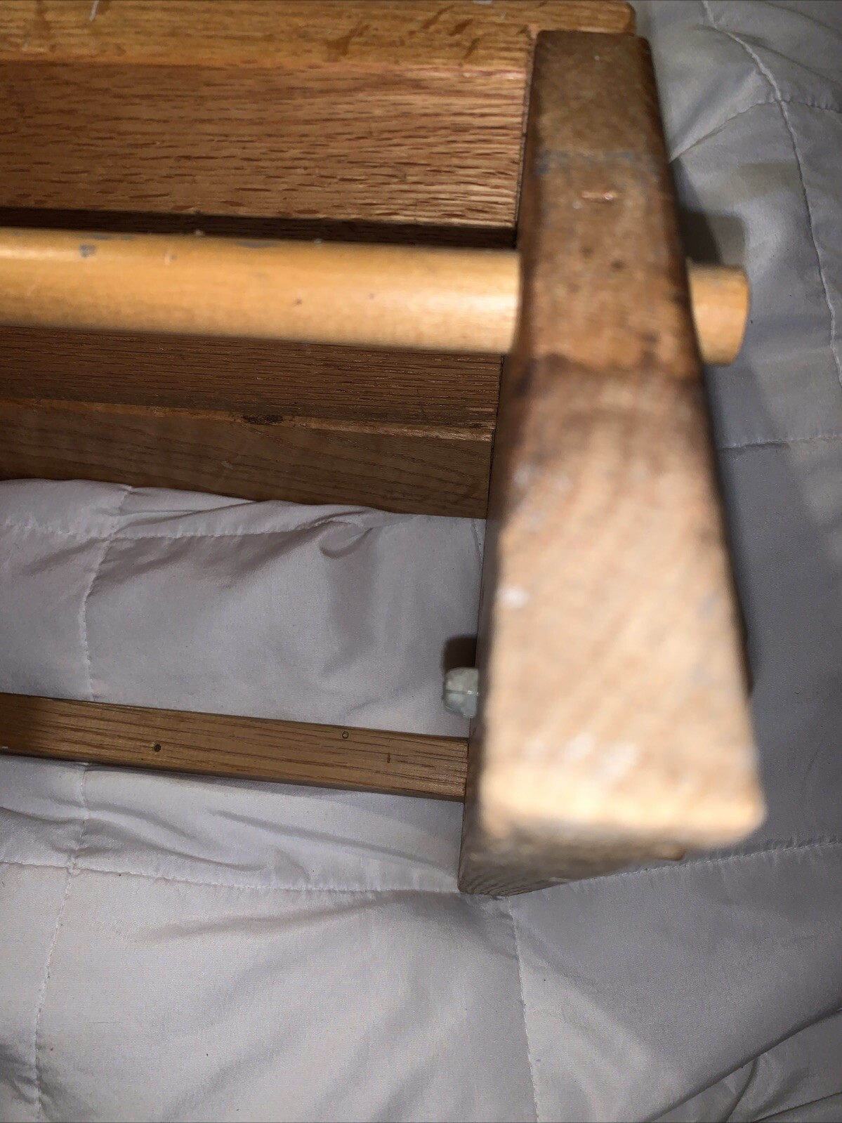 Foot Stool Bathroom Kitchen Step Stool Seat Bench Childrens Vintage.