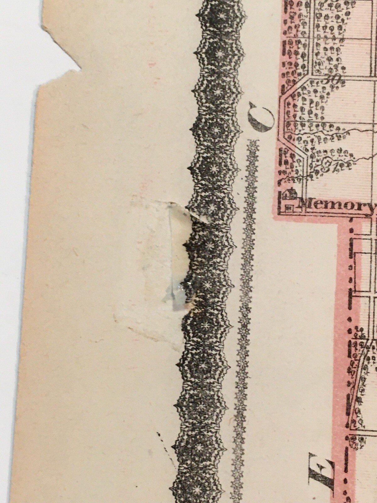 RINGGOLD / TAYLOR COUNTY IOWA MAP from 1875 A.T. Andreas Atlas Original