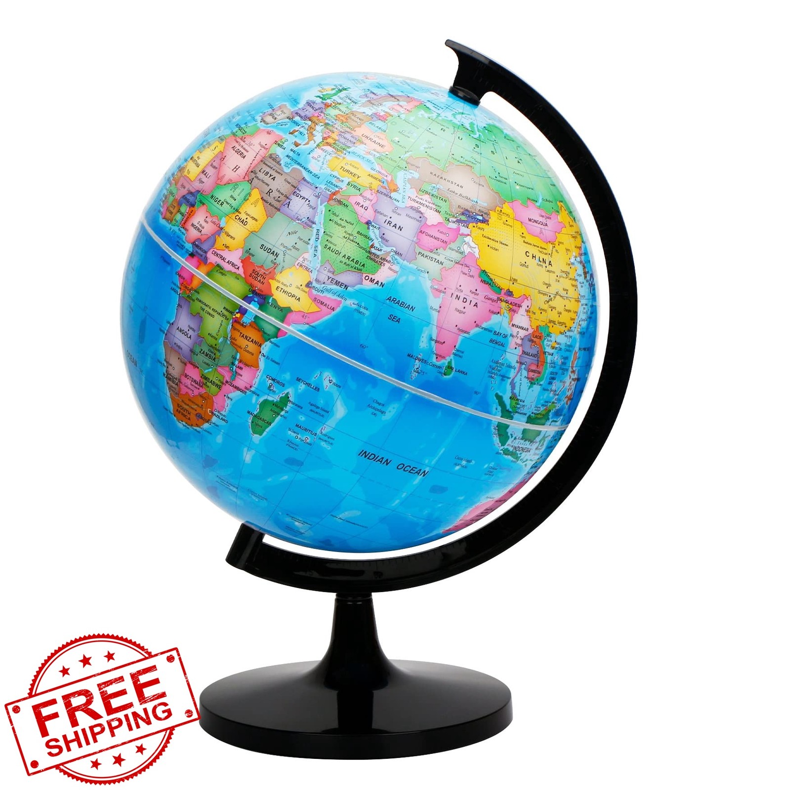 Exerz 12″ Political World Globe