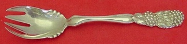 Blackberry by Tiffany and Co Sterling Silver Ice Cream Fork Original 5 1/2″