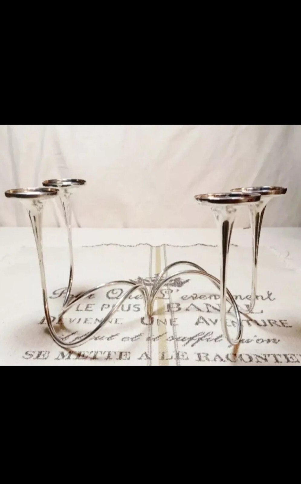 Mid Century Gorham Weighted Sterling Fountain Candelabra Lot, 2 Pcs.