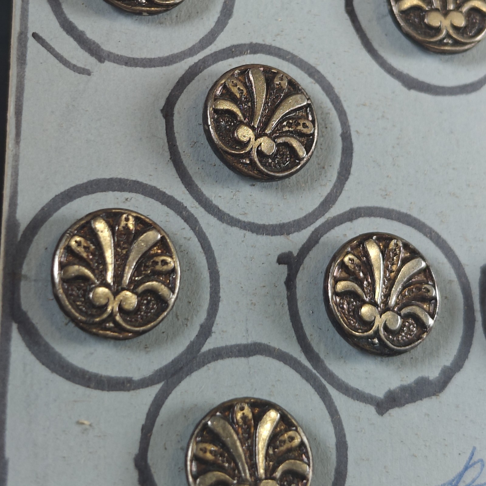 Collection Lot Antique And Vintage Buttons Victorian Picture