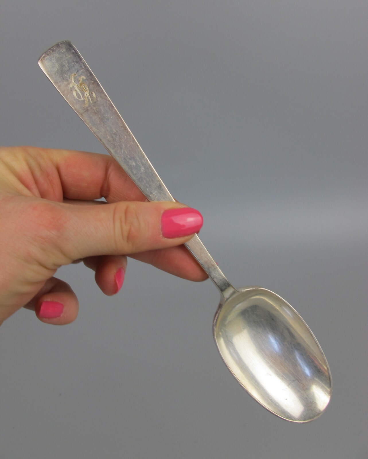 Mappin & Webb Serving Spoons x 2. Princess silver plate. Overture. Vintage 8.25″