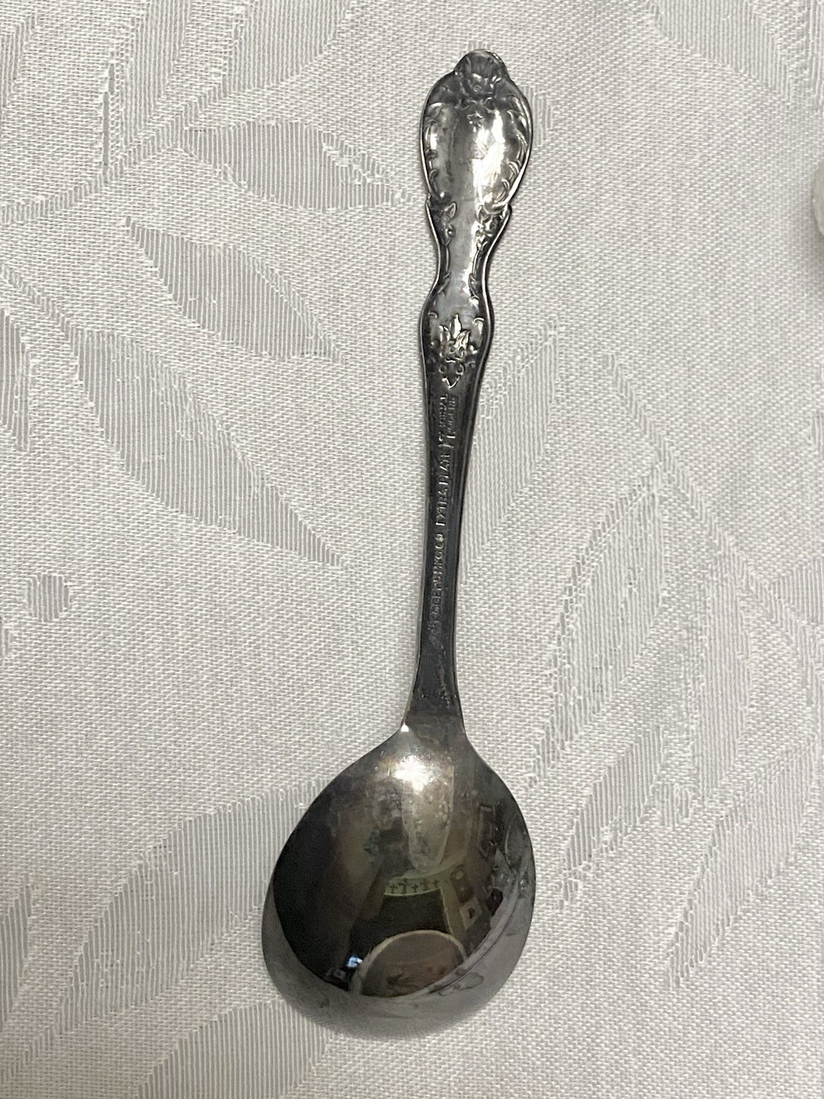 Wm ROGERS SPOON – EXTRA PLATE ORIGINAL – Sugar/Berry/Condiment