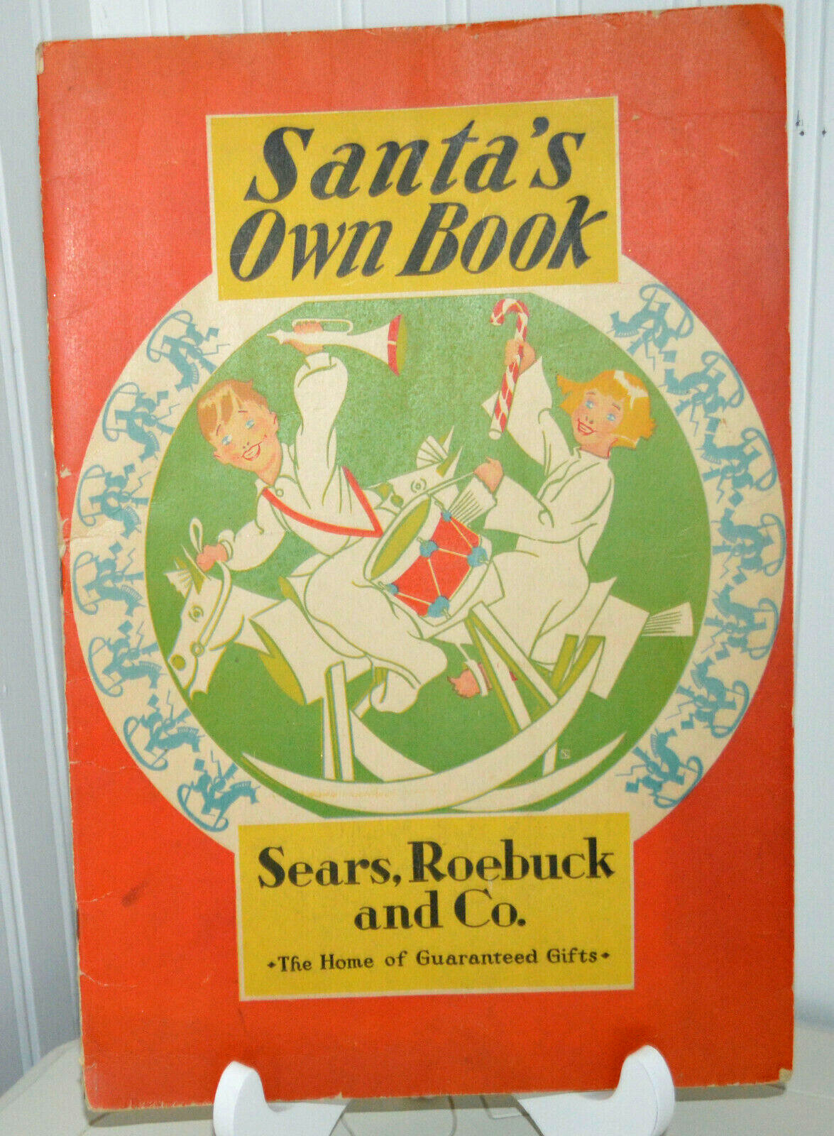 VTG SANTAS OWN BOOK by SEARS, Roebuck and Co. RARE Book 1940’s-1950’s CHRISTMAS