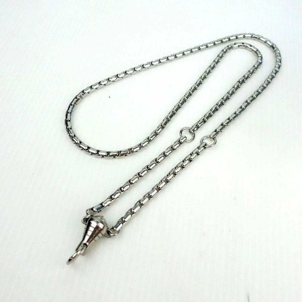 Necklace Stainless Length 26″ inch Chain For Hanging 3Pendant Thai Buddha Amulet