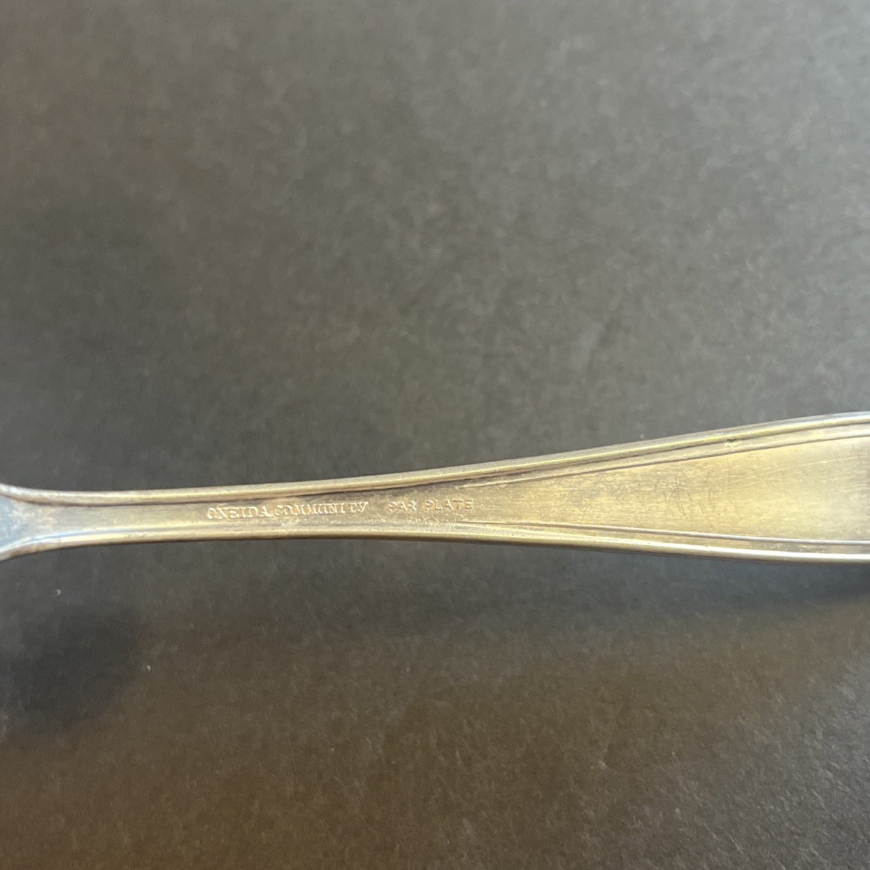 Vintage Oneida Community Par Plate Dinner Fork 1915 Bridal Wreath 7 Inch