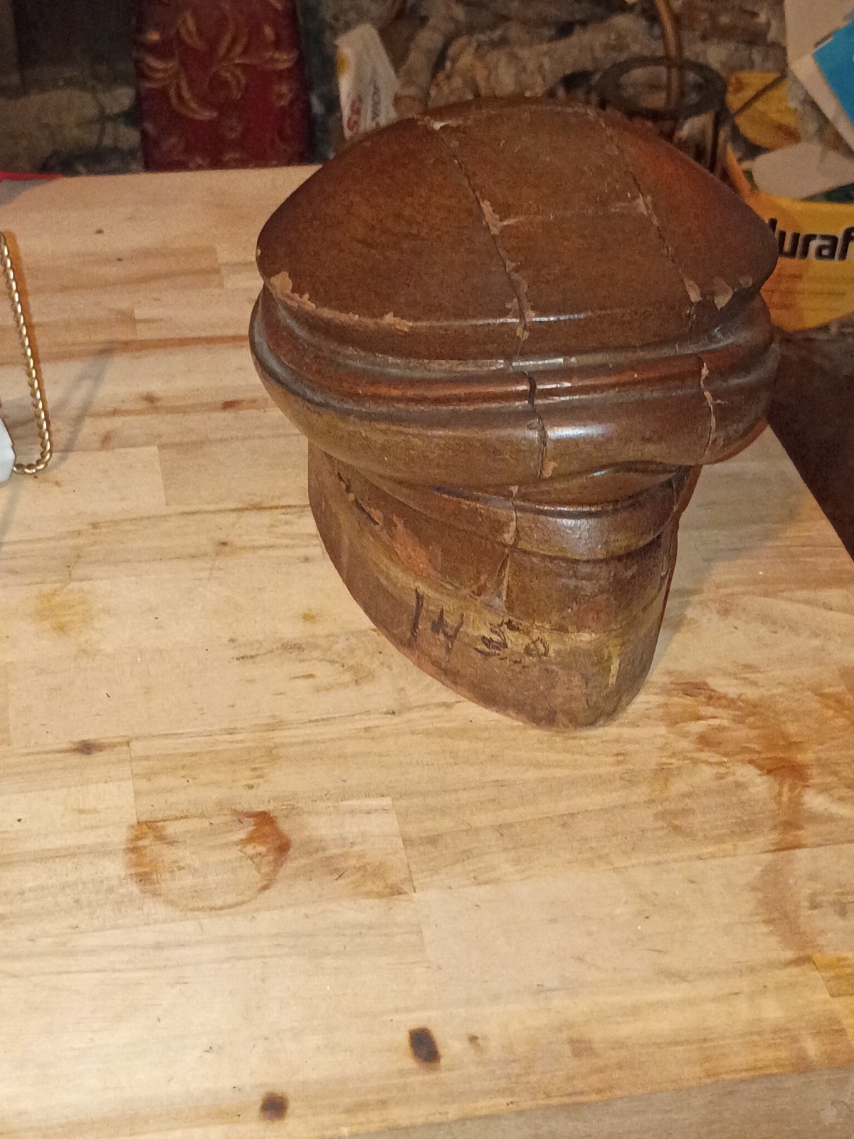 antique milliners puzzle hat block early 19th century to early 20th. Historical