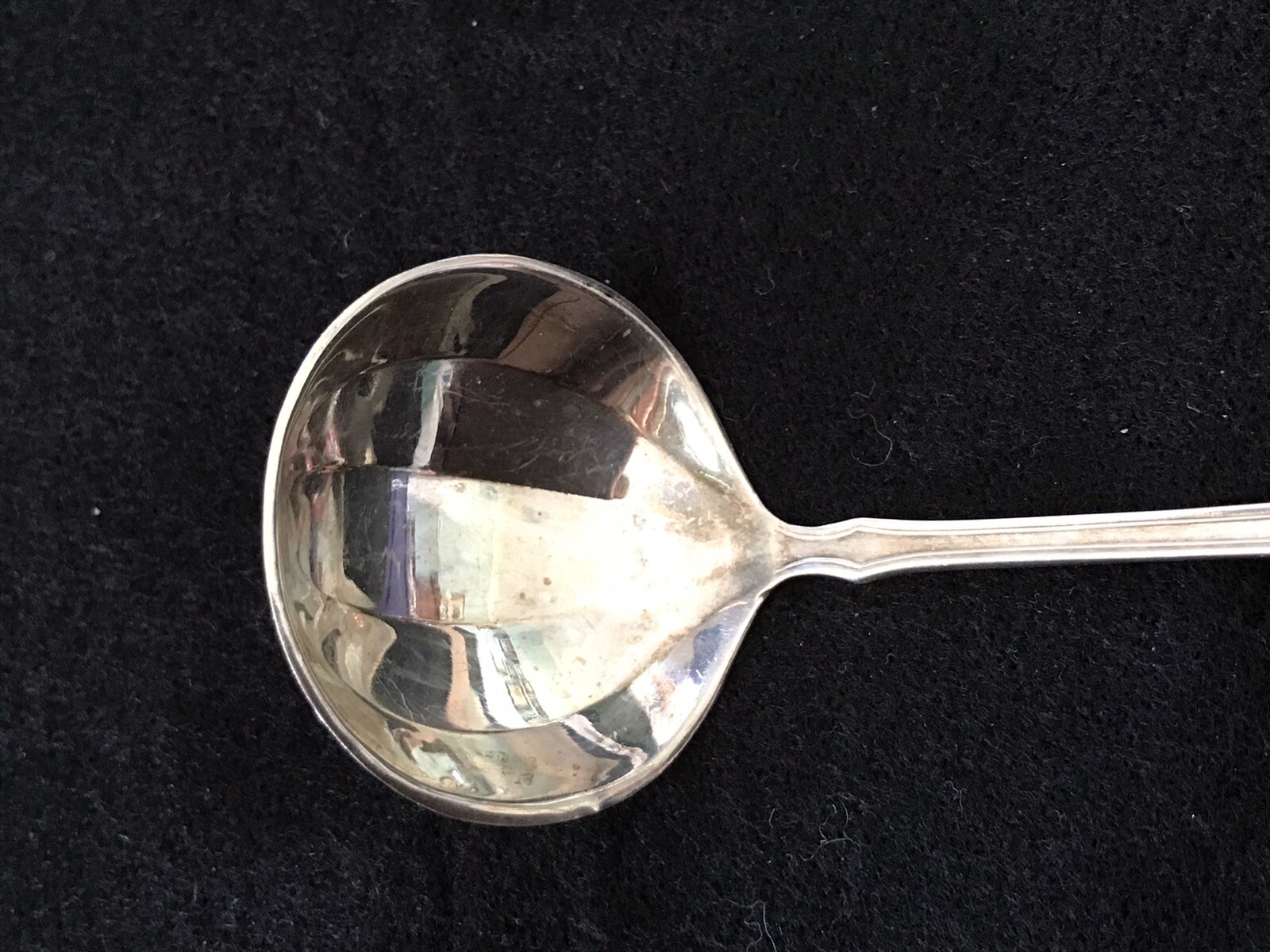 Baker-Manchester ‘Roger Williams’ – Sterling – Cream/Sauce/Mayo Ladle 17g 5-3/4”