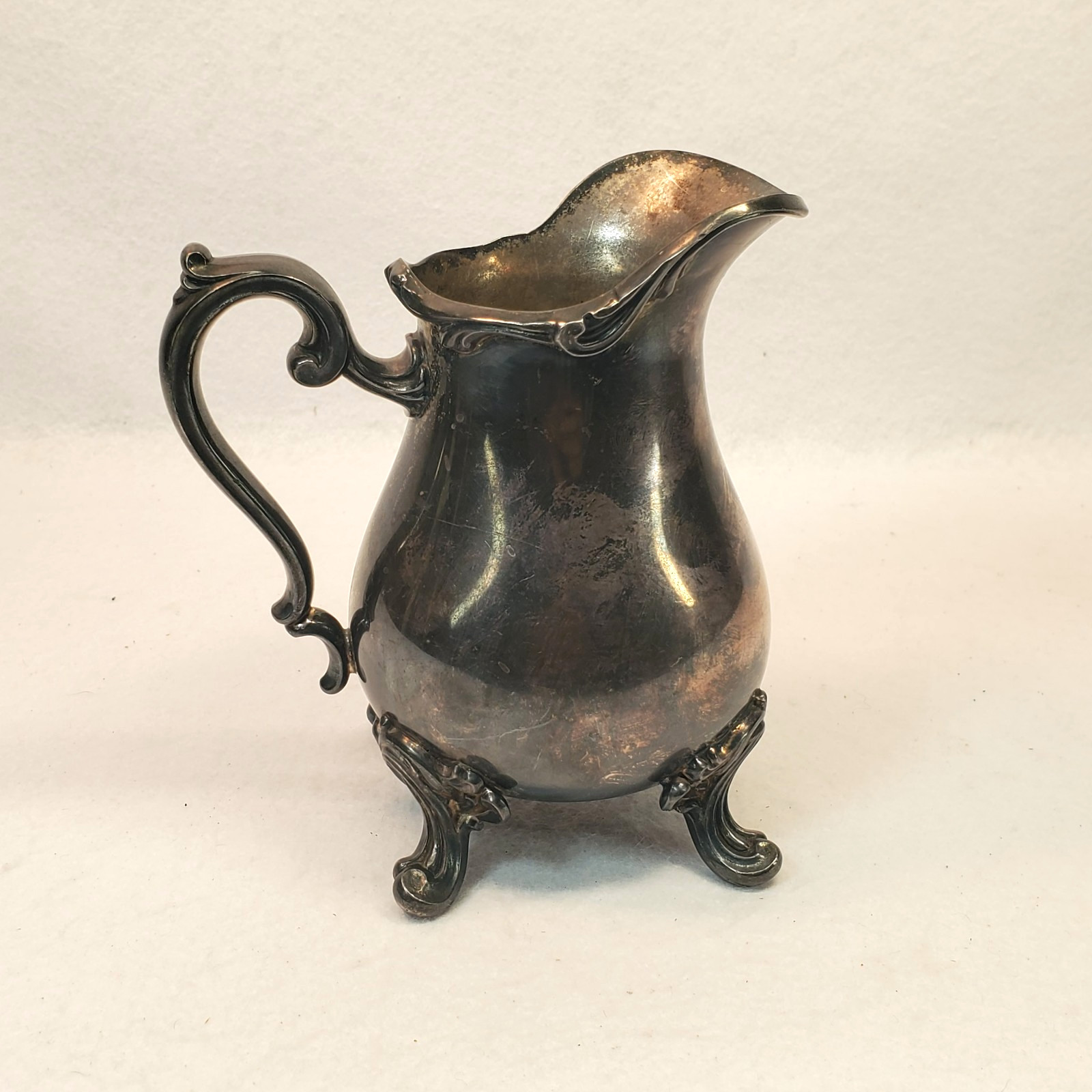Webster Wilcox International Silver Plate Joanne Pitcher Creamer 7204 Vintage