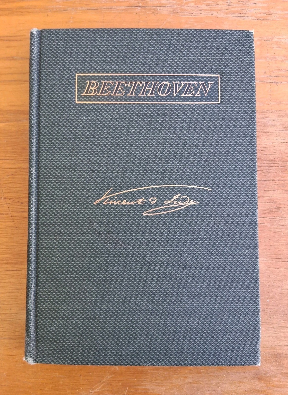 Beethoven – Vincent D’Indy Lute Guitar Piano – 1913